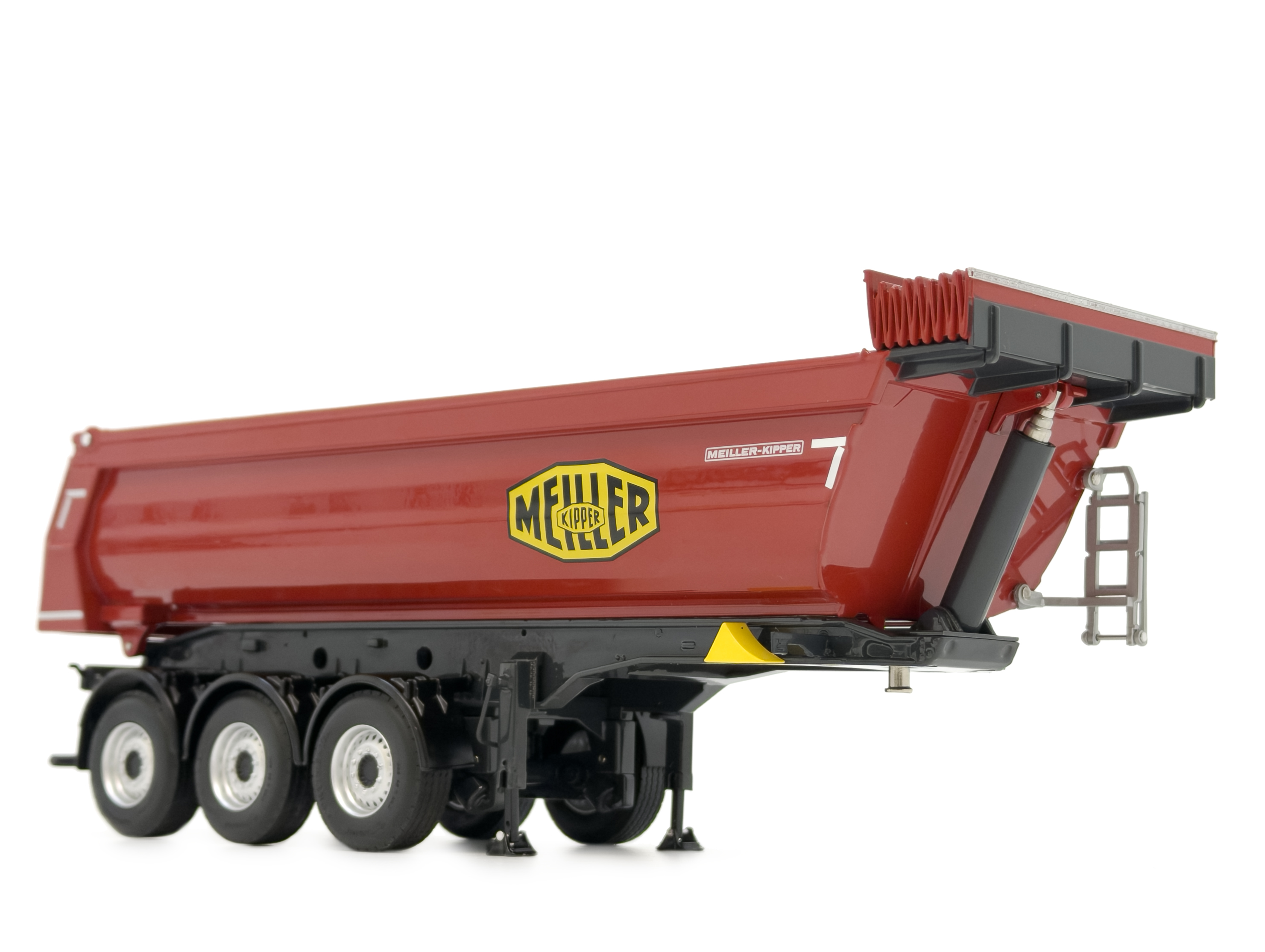 Meiller Tipping Trailer Rood - 1:32